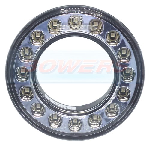 98mm round led rear fog - rear,