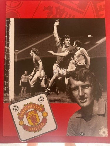 Sammy mcilroy signed - sammy, 1971-82
