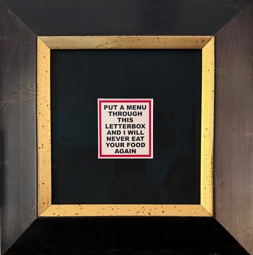 Banksy letterbox original - banksy,