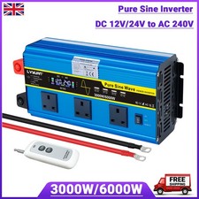 3000W 6000W Pure Sine Wave