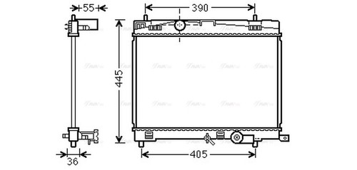 Ava coolant radiator - ava,