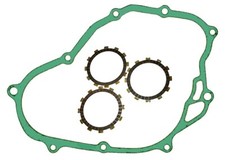 Clutch plate set, friction