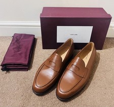John Lobb Lopez Brown Leather Suede UK 11 EU 45 US 12 RPP £1300