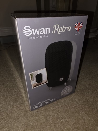 Swan retro 500w ceramic desk - ceramic,