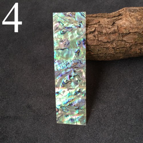 Natural abalone shell inlay - natural,