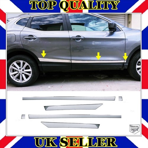 Chrome side door streamer 4dr - side,