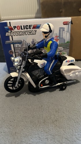 Police motorbike light - motorbike, sound