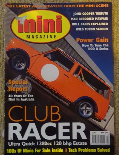 Mini magazine march 2001 - mini,