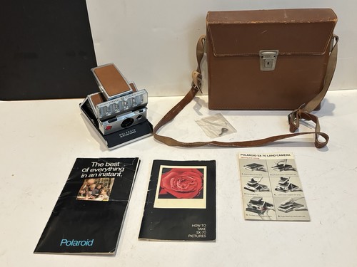 Polaroid land camera w - camera, w/