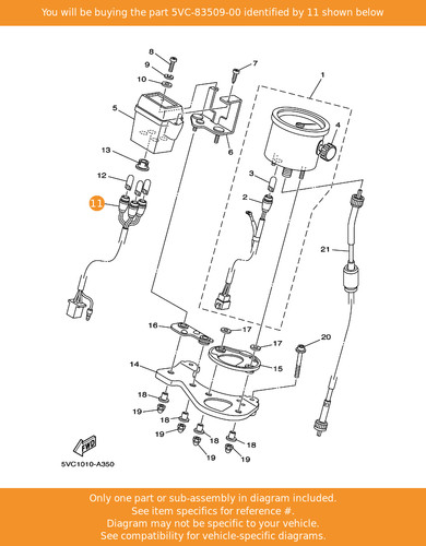 Yamaha socket cord assy - socket,