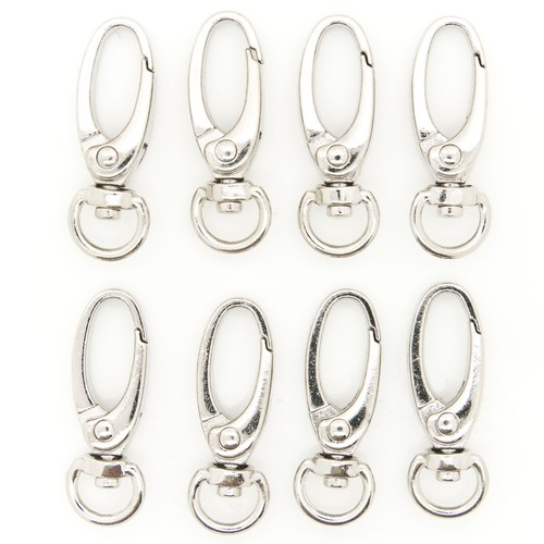 5pcs metal oval - metal, swivel