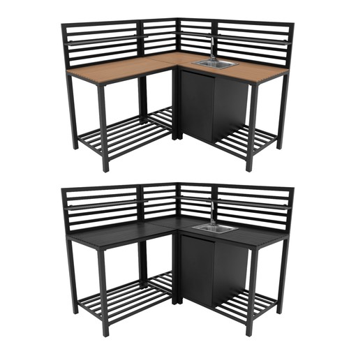 Piece outdoor kitchen with - outdoor,