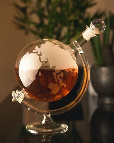 Glass drink decanter dispenser - decanter,