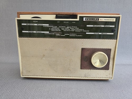 Philips all transistor radio - philips,