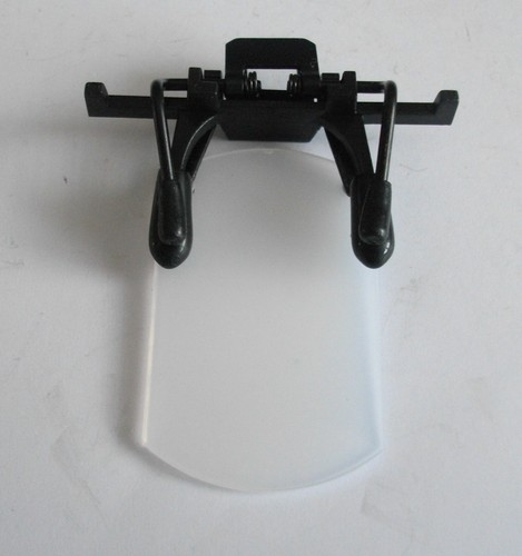 Clip gehmann plastic - on, opaque