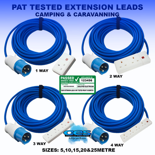 Storm camping extension lead - storm,
