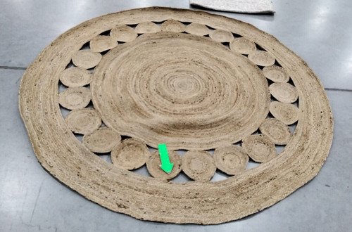 Natural round pulled - 6',