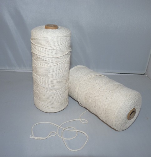 Natural cotton macrame - 5m,