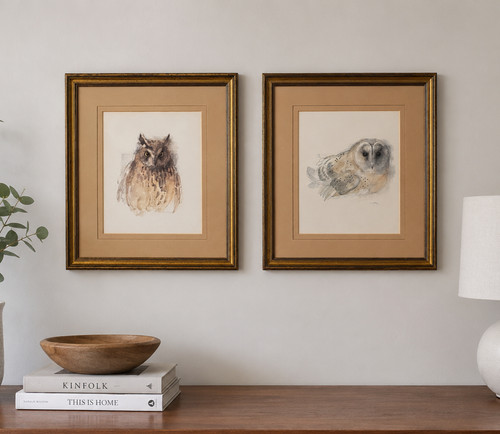 Pair mads stage owl prints - owl,