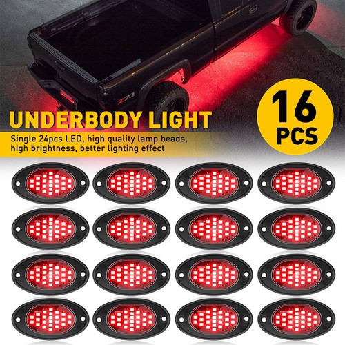 16x led car underglow - underglow, lights