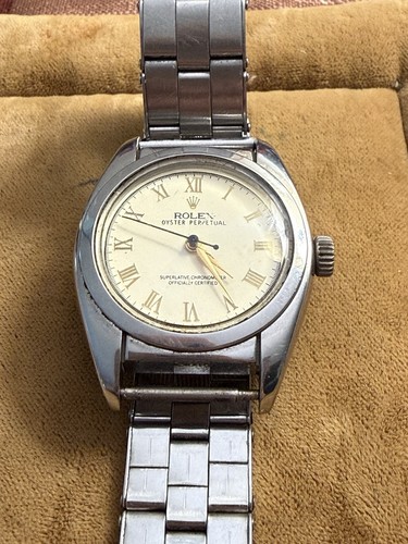 Rolex oyster bubble - oyster, back