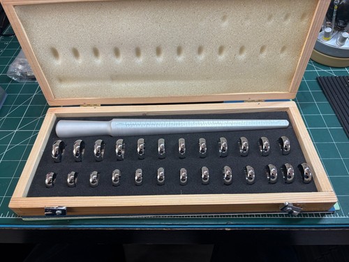 Ring sizing mandrel set - mandrel, &