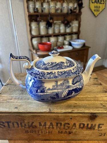 Spode blue white italian - spode,