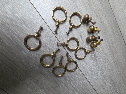 Stag minstrel brass handles - minstrel,
