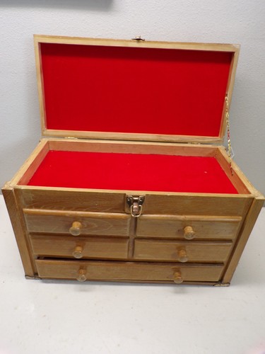 Vtg drawer oak wood - drawer,