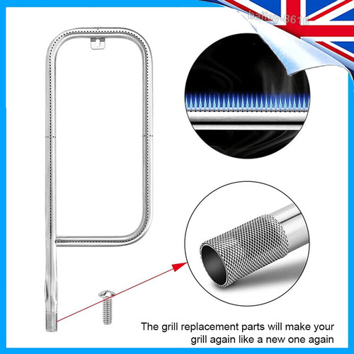Stainless steel grill tube - steel,