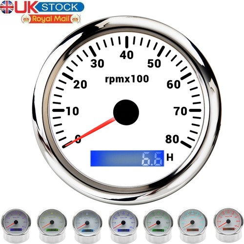 85mm waterproof tachometer - waterproof,