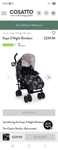 Cosatto supa buggy as - cosatto,