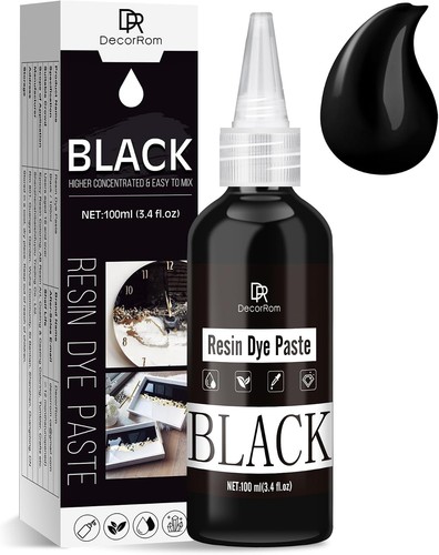 Black epoxy resin pigment - black,