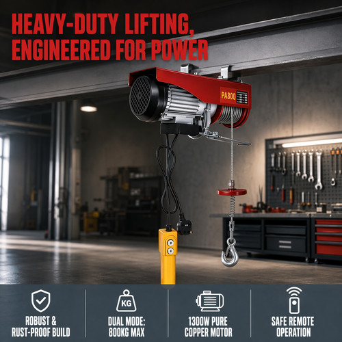 Winches electric hoist - hoist, 800kg