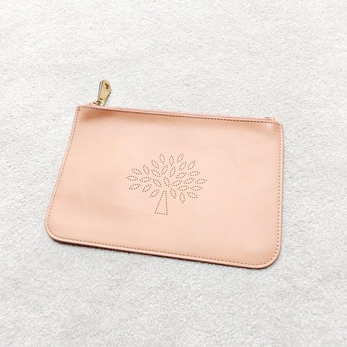 Mulberry blossom pouch - blossom, taupe