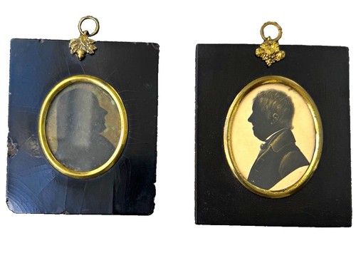 Oval silhouettes century - 2x,