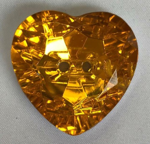 Diamante sparkly heart shaped - diamante,