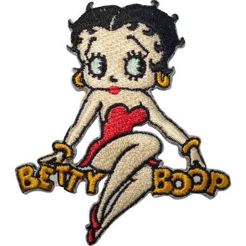 Betty boop iron patch - on,