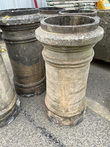 Reclaimed chimney pot buff - reclaimed, pot/buff