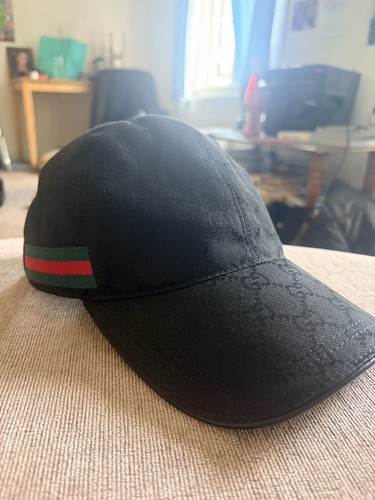 Gucci black canvas monogram - black,
