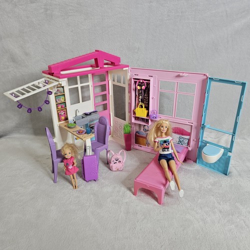 Barbie folding house playset - barbie,