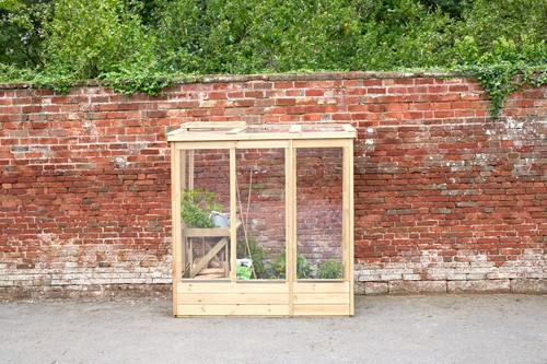 Forest lean green house - green,