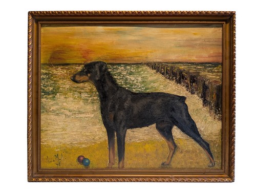 Vintage 1976 oil painting - oil,