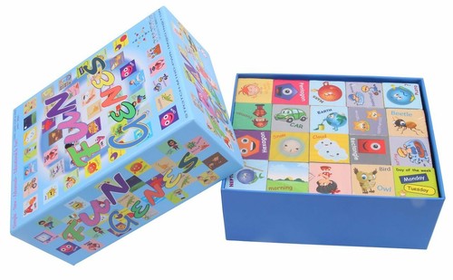 Wooden blocks building - wooden,