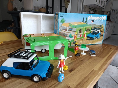 Playmobil 3152 caravan car box - car,