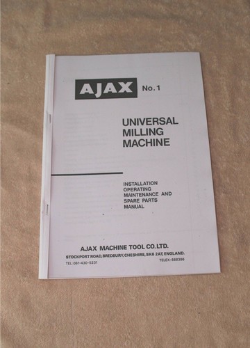 Ajax universal milling - no, 1