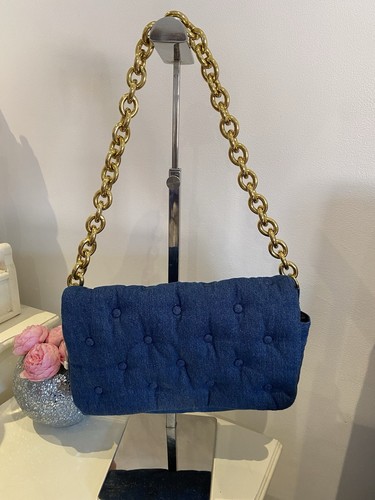 Zara blue quilted padded - zara,