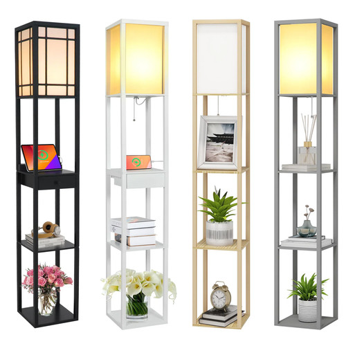 Led shelf floor lamp - led,
