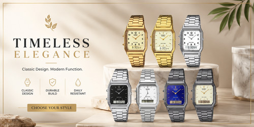 Casio men retro vintage - casio,