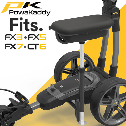 Powakaddy deluxe storage - storage, seat